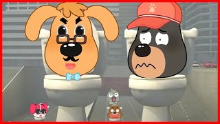 Sheriff Labrador - Skibidi Toilet Meme Song ( Part 32 )