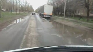 Видео Дорога. Город Волжский улица Горького от 22121Alex, улица Горького, Волжский, Россия