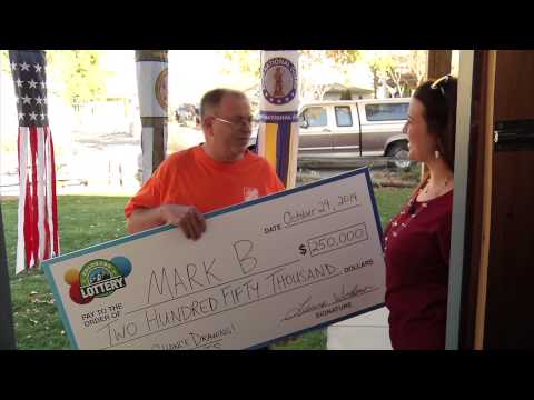Prize Surprise! Mark B. Gets a 2nd Chance at $250,000 - There's something in the water in Longmont! Mark B. is our second Longmont winner for a 2nd Chance Drawing in just 2 weeks. He was thrilled to hear he'd won $250,000 on his