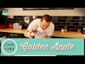 Golden Toffee Apple Cocktail with Edible Stirrer | Simone Caporale