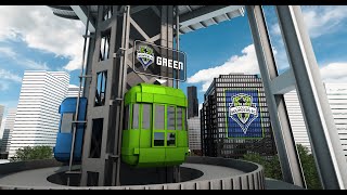 Seattle Sounders Elevator Race