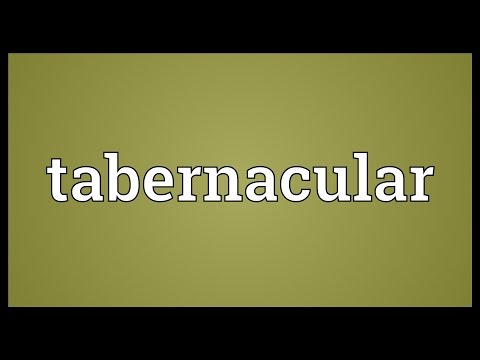Header of tabernacular