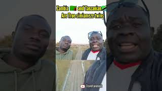 Zambia And Tanzania Are True Simiameze Twins. Boarder Boarder