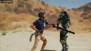 Avcı robotlar Silah atış Talim robot, tabanca,tüfek