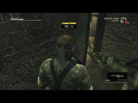 METAL GEAR SOLID 3: Snake Eater does not work as a stealth game