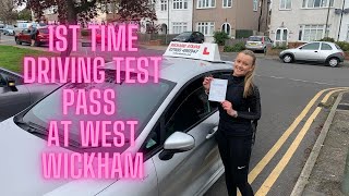 West Wickham Driving Test Route 8th April 2022 @9.07 am Driving Test Route at West Wickham