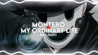 Montero X My Ordinary Life - Lil Nas X & The Living Tombstone Edit Audio