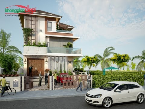 Biệt thự Thủ Đức: Tiếp nối không gian qua nội thất gỗ mộc mạc