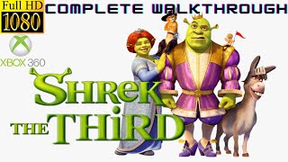 Longplay Shrek The Third Xbox 360, 2007- Complete Walkthrough In Hd