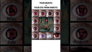 Comment Your Eye In Naruto