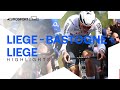 HE PUT ON A SHOW 🔥 | Liege - Bastogne - Liege 2024 Men's Race Highlights | Eurosport Cycling