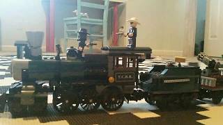 The Lone Ranger Train Chase