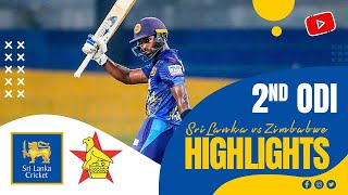 2nd ODI Highlights | Sri Lanka vs Zimbabwe 2024
