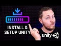 HOW TO INSTALL & SETUP UNITY 🎮 | Getting Started With Unity | Learn Unity For Free