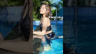 Jannat Zubair Hot Swimming Whatsapp Status Lat Lag Ee Song