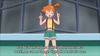 Pokemon Sun and Moon episode 43 subbed - Brock vs Kiawe full battle