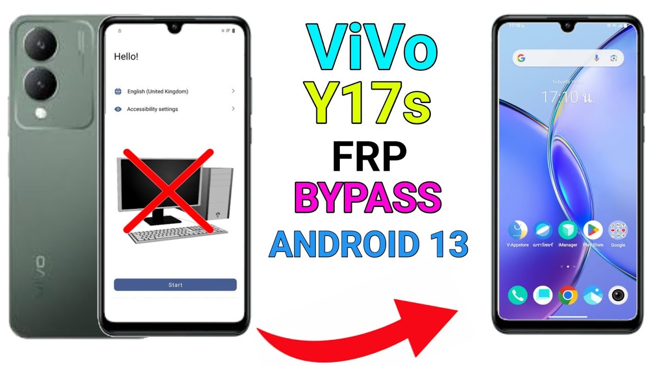 ViVo Y17s Android 14 /13 Frp Bypass/Unlock Google ViVo Y17s Android 14 /13 Frp Bypass/Unlock Google