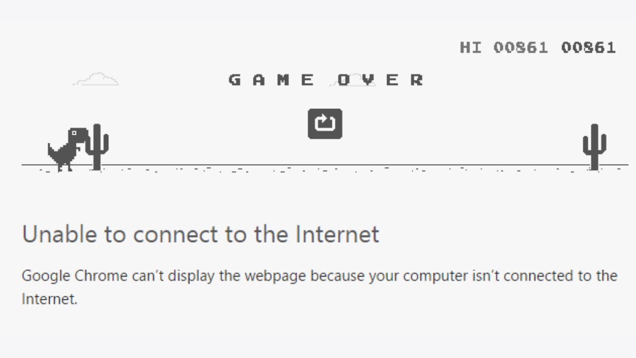 google chrome games dino