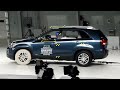 2014 Kia Sorento small overlap IIHS crash test