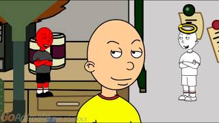 Caillou Turns Boris Into A Sausage