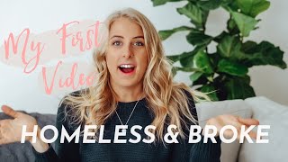 MY FIRST VIDEO! Being Homeless, Gut Problems, Anxiety & Dealing With Breast Cancer...