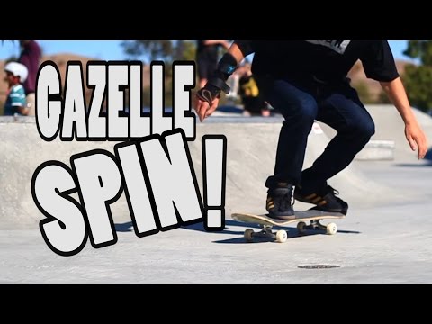 HOW TO GAZELLE SPIN THE EASIEST WAY TUTORIAL