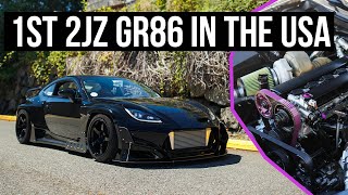 Toyota Gr86 Gets A 2Jz With Four Miles On The Odometer