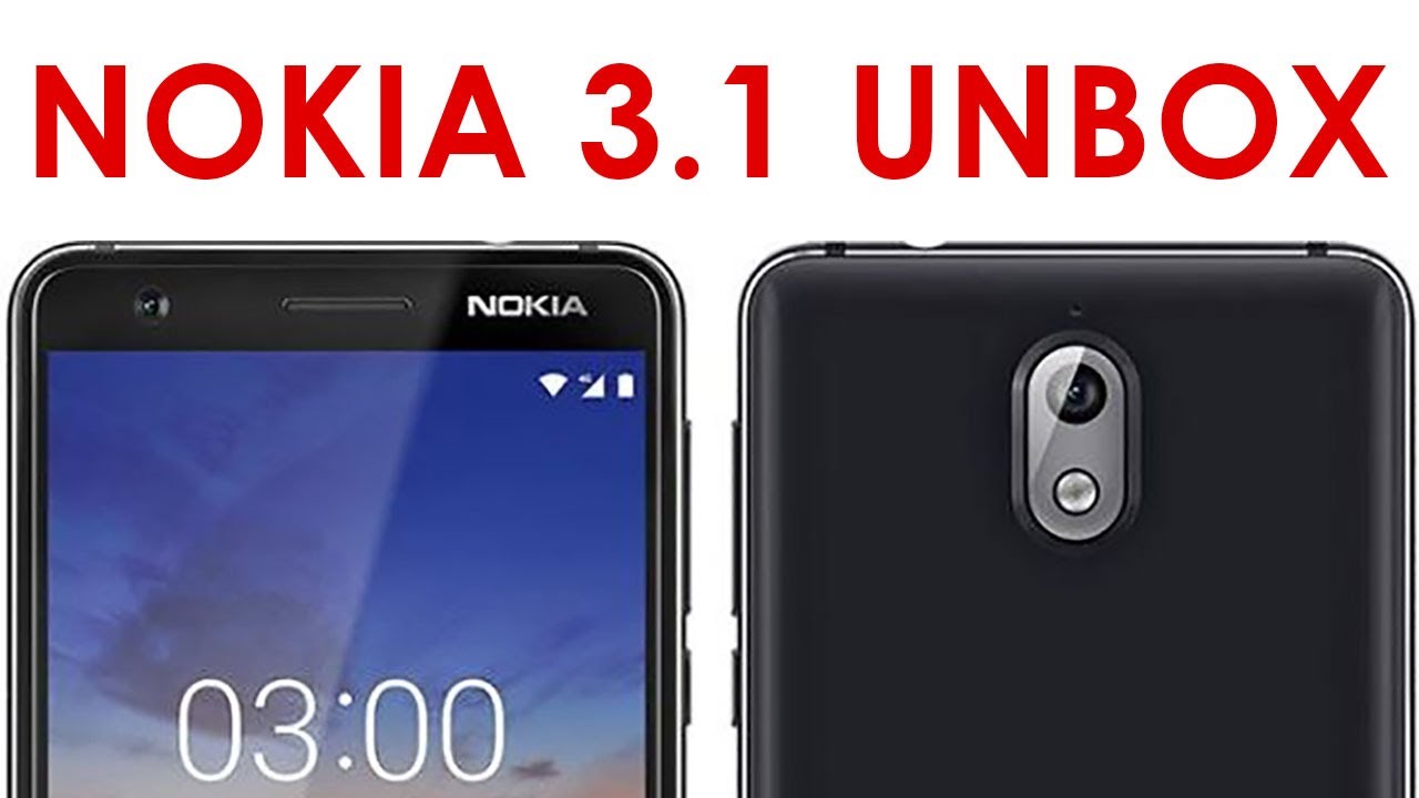 Nokia 3.1 en Unboxing