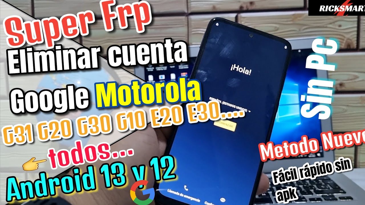 Super FRP Remove Google account Motorola moto g31 g20 Super FRP Remove Google account Motorola moto g31 g20