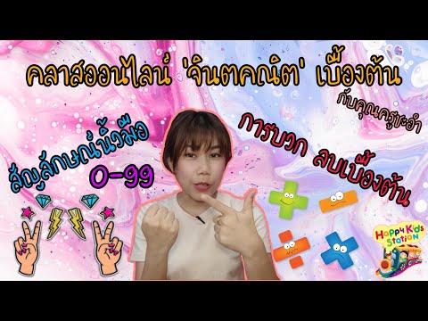 เรียนออนไลน์ จินตคณิตเบื้องต้น บวกลบ ใช้เพียงนิ้วมือ Ep.01