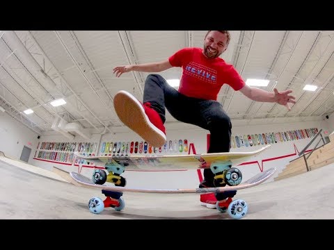 Can You Stomp Two Skateboards At Once!?