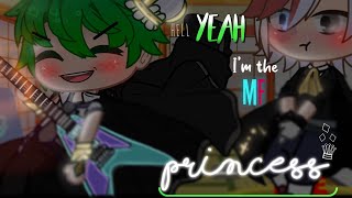 Hell yeah! I’m the mf princess! ♡ Royal AU【 Gacha Club | MHA 】Tododeku