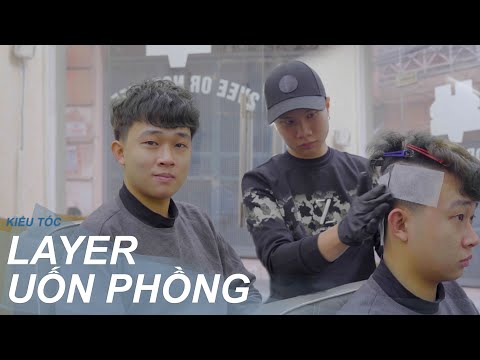 Kiểu tóc LAYER NAM UỐN PHỒNG - TRENDs TÓC NAM UỐN PHỒNG HÀN QUỐC NĂM 2021
