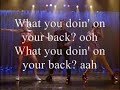 You Should Be Dancing Glee Lyrics video