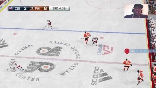 GAME 34 COLUMBUS BLUE JACKETS AT PHILADELPHIA FLYERS THE NHL SEASON 4 2018