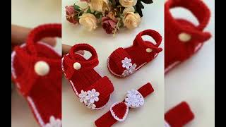 Adorable Crochet Baby Bootieshandmade Baby Footwear