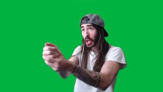 Penguinz0 Shooting Champagne Green Screen