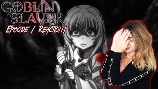 WTF?! GOBLIN SLAYER Episode 1 REACTION!