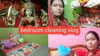 Daily Vlog Navratri First Day Vlog Bedroom Cleaning Vlog Preeti Family Vlog Saree Vlog