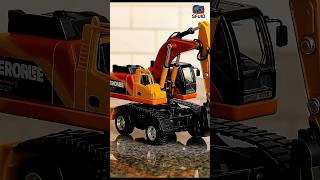 Wow Truk Berubah Jadi Mobil Ekskavator