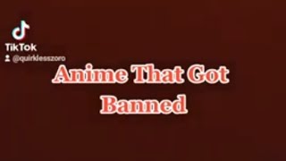 Anime That Got Banned
