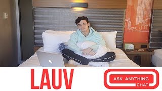 Lauv Talks About How He Met Julia Michaels Lauv Talks About How He Met Julia Michaels