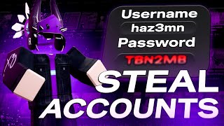 How To Steal Any Account On Roblox Works 2025