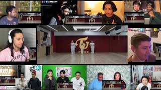 Twice Feel Special Dance Practice Video Reaction Mashup