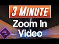 How to Zoom In Tutorial | Premiere Pro CC
