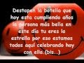 Feliz Cumpleaños (letra)