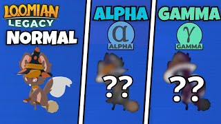 All Versions Of Halloween Shawchi In Loomian Legacy