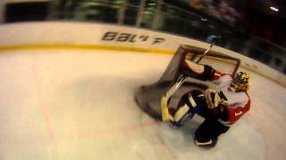 Double Tap Post Hit In The Upper Corner Break Away Goal