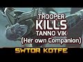 SWTOR KOTFE ► Trooper Kills Tanno Vik, Her Own Companion (Knights of the Fallen Empire)