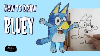How to Draw Bluey step by step (LIVE stream)